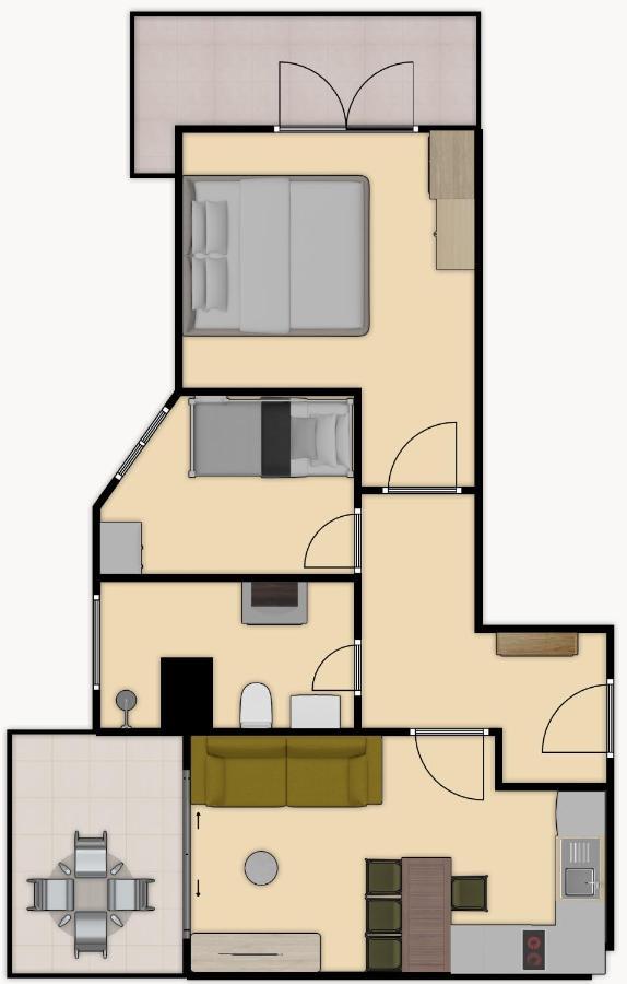 Cheerful 2-Bedroom Apartment In Golem Голем Екстериор снимка